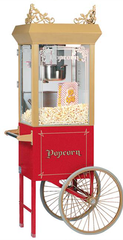 Popcorn Machine Antique Deluxe