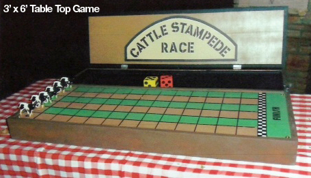 Cattle Race Table Top Game