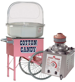 Super Floss Cotton Candy Machine w/ Cart    