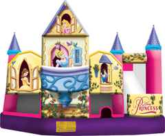 Disney 3D 5-in-1 Princess Bouncer