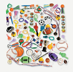Sports Novelty Assortment of Toys