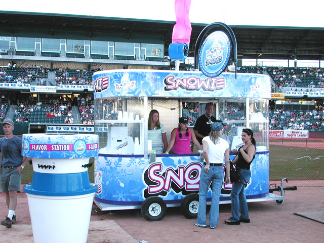 Snowie Snow Cone Fundraiser Cart